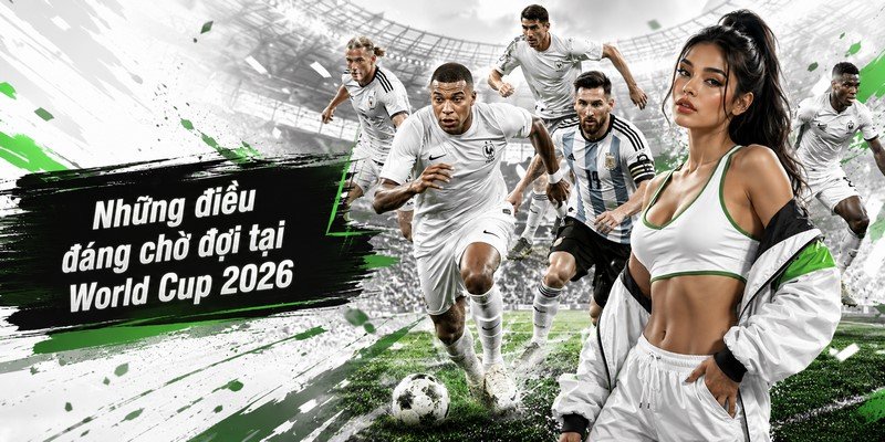 Những điều đáng chờ đợi tại World Cup 2026