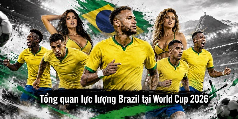 Tổng quan lực lượng Brazil tại World Cup 2026