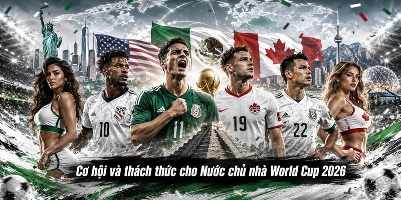 Cơ hội và thách thức cho Nước chủ nhà World Cup 2026