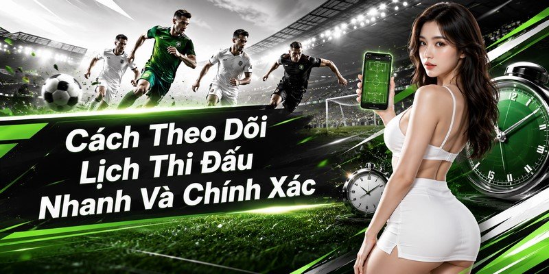 Cách Theo Dõi Lịch Thi Đấu Nhanh Và Chính Xác
