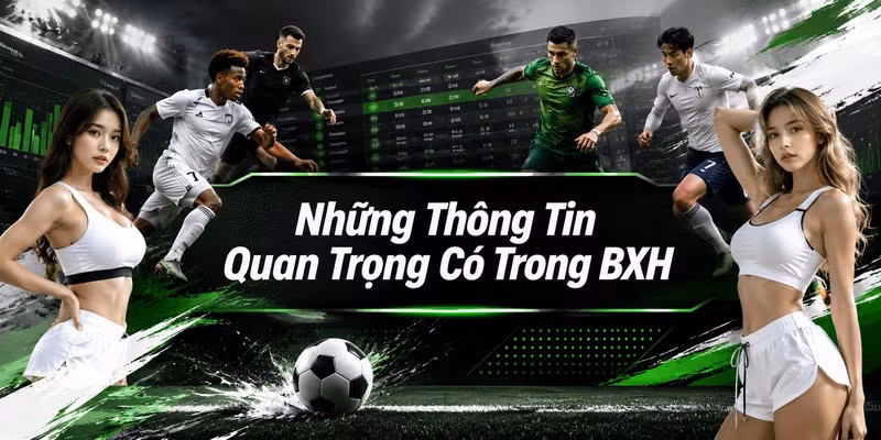 Những Thông Tin Quan Trọng Có Trong BXH
