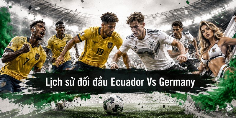 Lịch sử đối đầu Ecuador Vs Germany