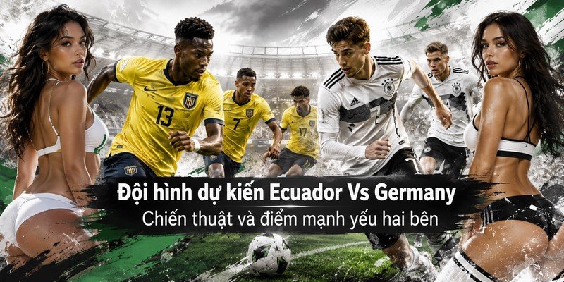 Đội hình dự kiến Ecuador Vs Germany
