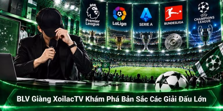 BLV Giàng XoilacTV Khám Phá Bản Sắc Các Giải Đấu Lớn