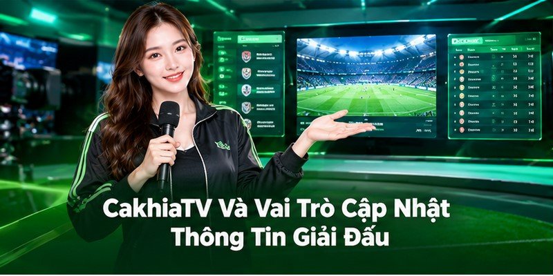 CakhiaTV Và Vai Trò Cập Nhật Thông Tin Giải Đấu