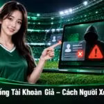 XoilacTV chống tài khoản giả