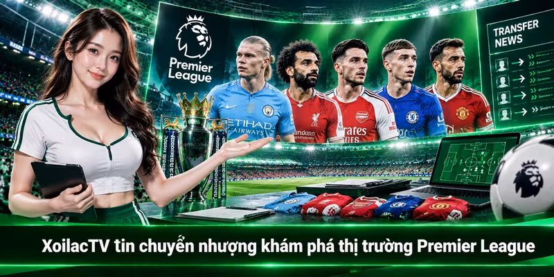 XoilacTV tin chuyển nhượng khám phá thị trường Premier League