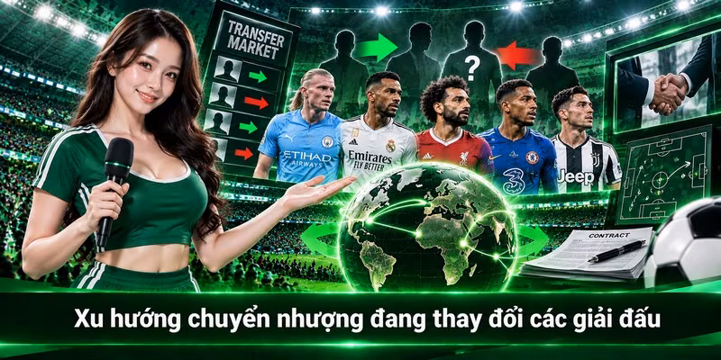 Xu hướng chuyển nhượng đang thay đổi các giải đấu